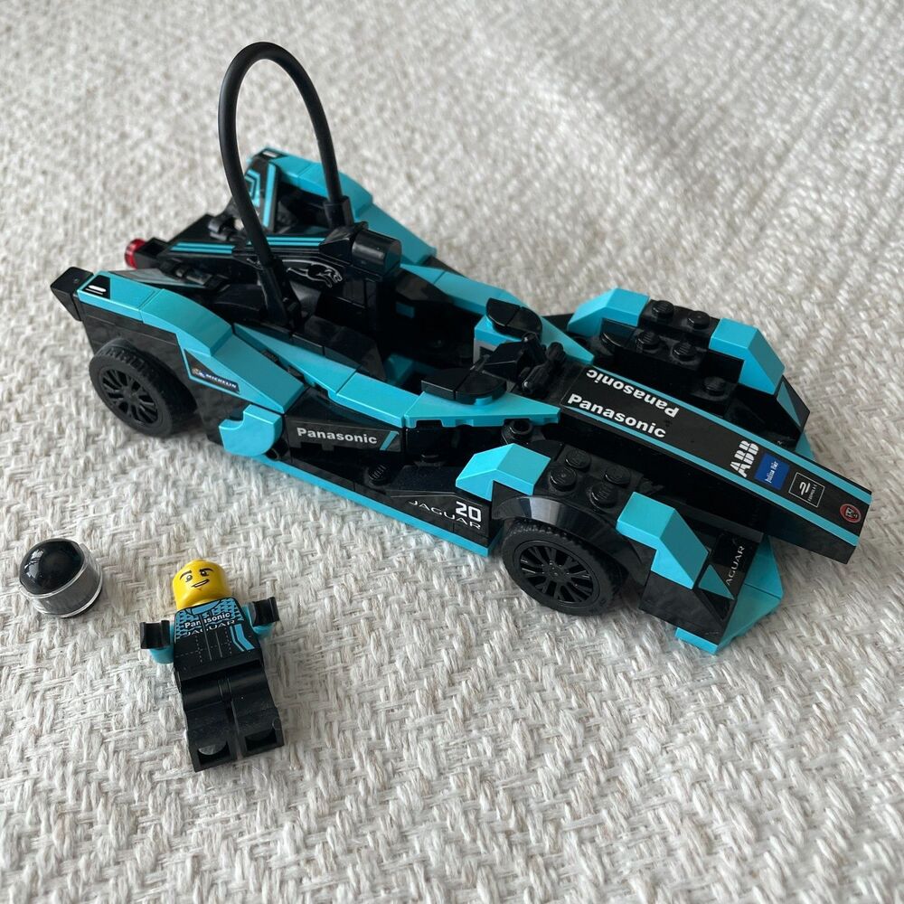 LEGO Speed Champions Formula E Panasonic Jaguar 76898 NOT COMPLETE